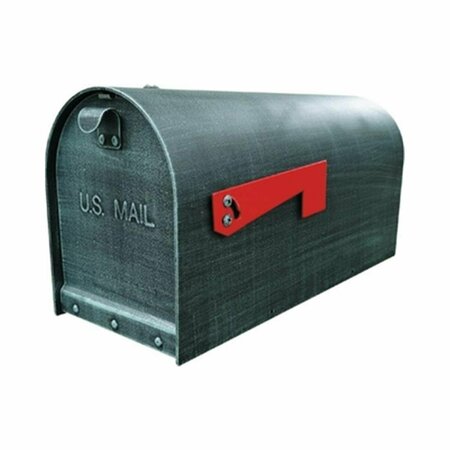SPECIAL LITE PRODUCTS Titan Steel Curbside Mailbox, Verde Green SCH-1016-S-VG